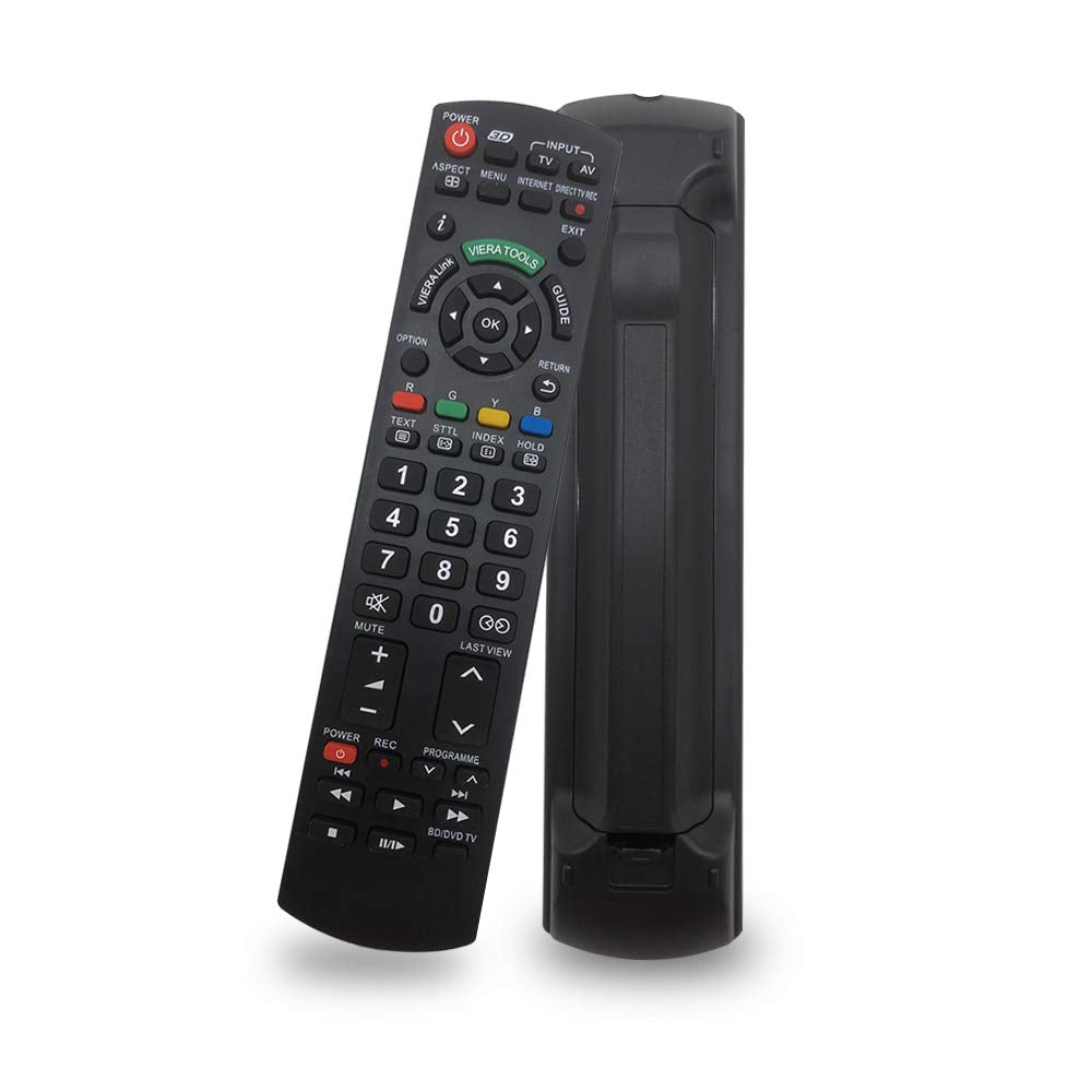 Universal Remote Control For Panasonic Tv Remote Control Works For All Panasonic Plasma Viera Hdtv 3D Lcd Led Tvdvd Playerav Rec